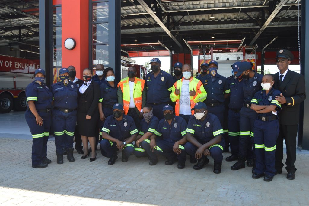 60 million rand StateOfTheArt fire station unveiled in Kempton Park