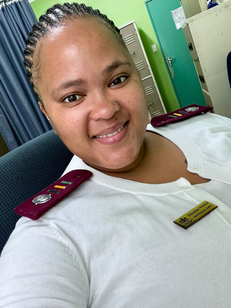 A healthcare worker